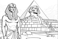 ausmalbild ägypten