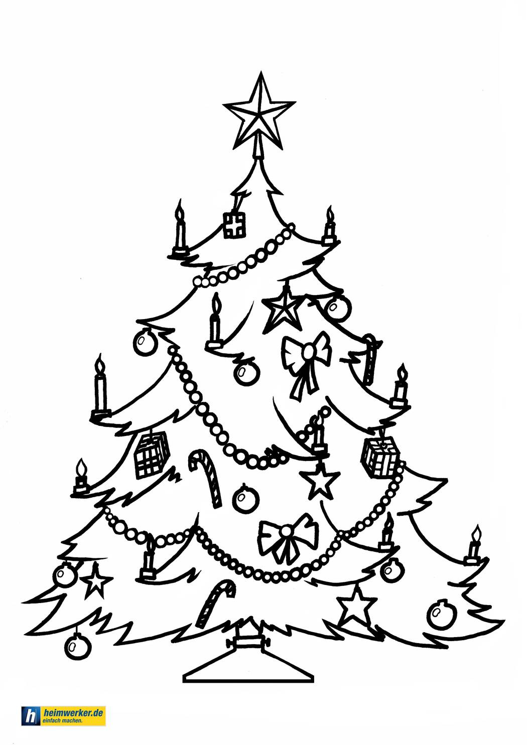  Malvorlage Tannenbaum Zum Ausdrucken Tannenbaum Ausmalen Bildidee 