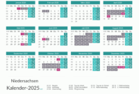 feiertagen niedersachsen 2025