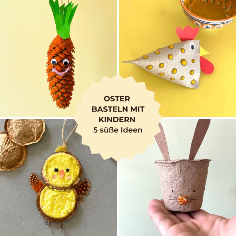  Frühling: 12 Ideen für das Basteln im Kindergarten Bildidee 