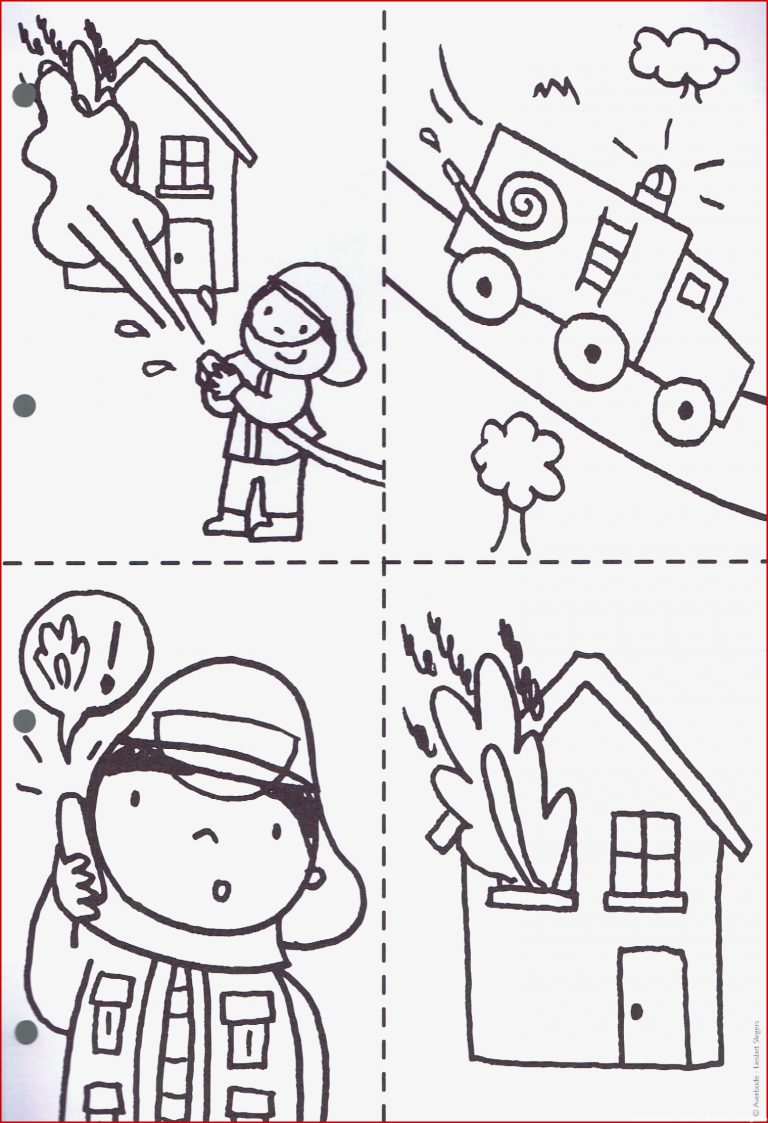  Arbeitsblätter Thema Feuerwehr Kindergarten: 7 Ideen Sie Müssen Es Illustration 