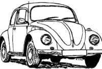 ausmalbilder vw käfer