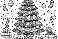 weinachtsbaum zum ausmalen