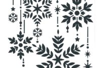 fenster schablonen weihnachten zum ausdrucken