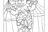 clowns malvorlagen