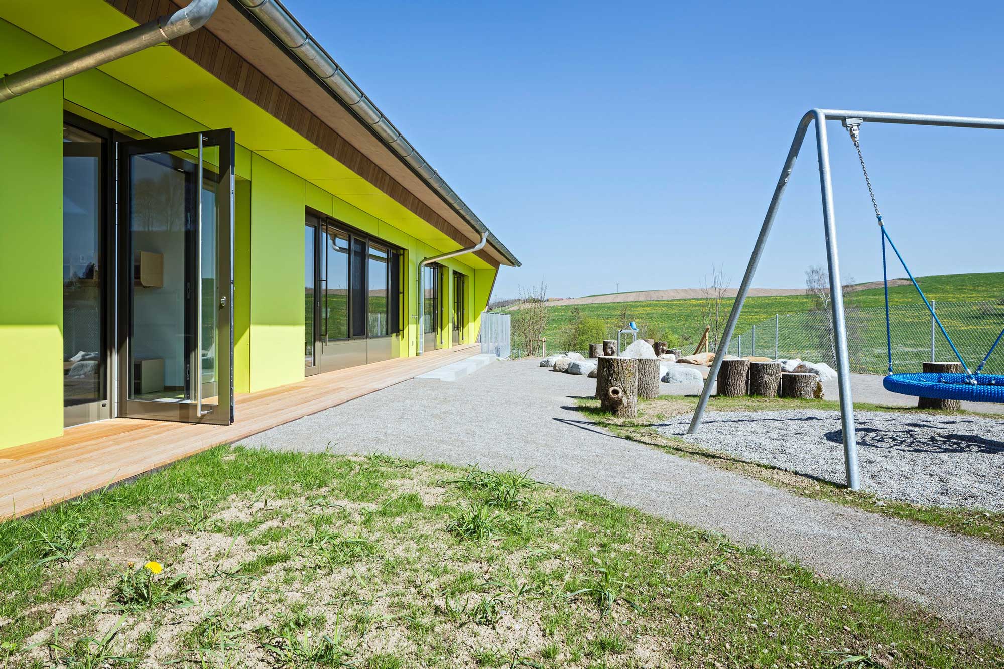  Neubau Kindergarten Rötenbach - Architekturbüro mlw Architekten Illustration 