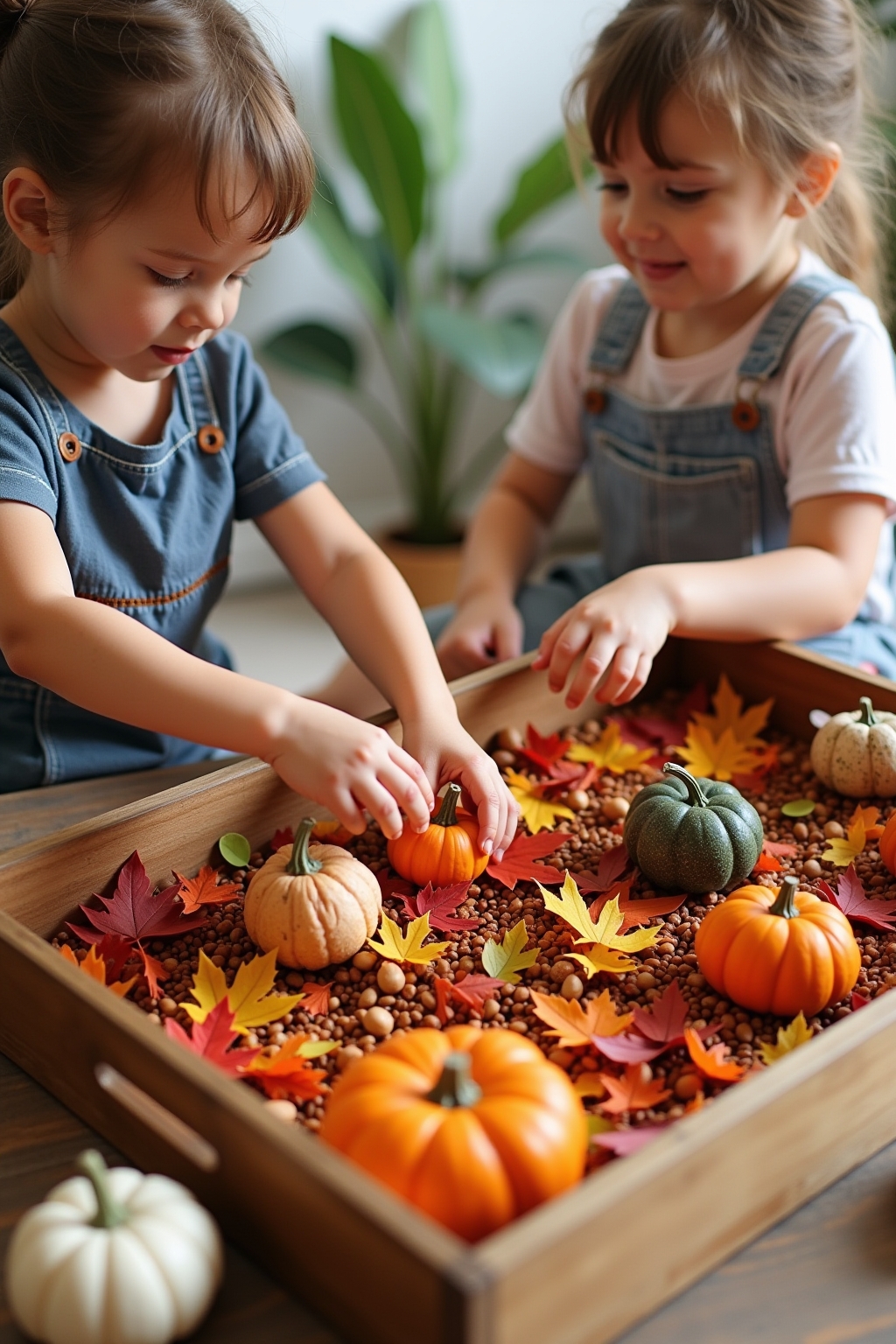  Foto zu 8 Aktionstabletts Kindergarten Herbst für Spaß & Spiel - Foxyform.de 