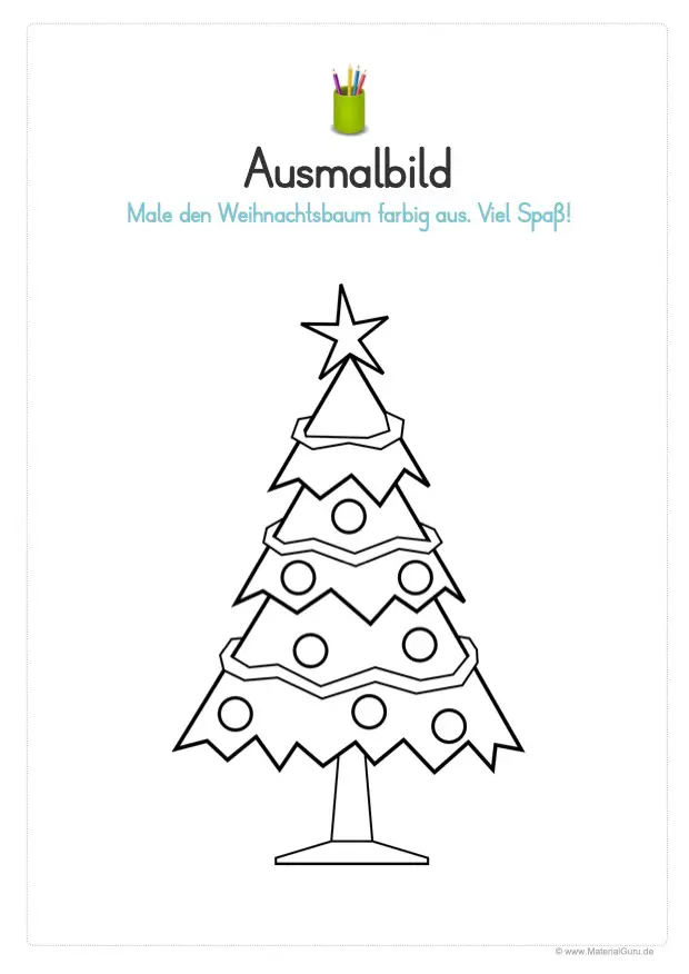  Weihnachten - Kostenlose Arbeitsblätter Illustration 