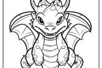 drachen ausmalbilder zum ausdrucken
