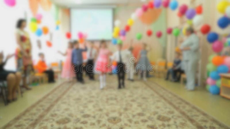  Children Dancing at a Kindergarten Stock Footage - Video of little 