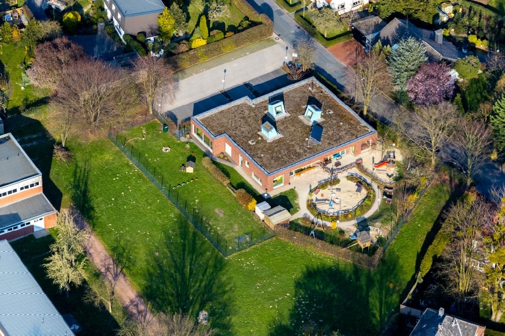 Luftaufnahme Hamm - Gebäude der KITA Kindertagesstätte - Kindergarten 