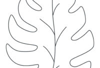 blatt malvorlage