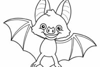 halloween fledermaus malen