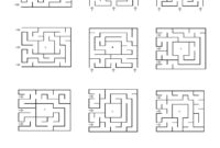 arbeitsblätter labyrinth