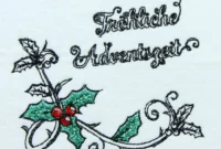 adventskalender schriftzug
