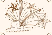 sternschnuppe ausmalbild