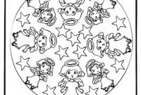 mandalas zum ausmalen weihnachten