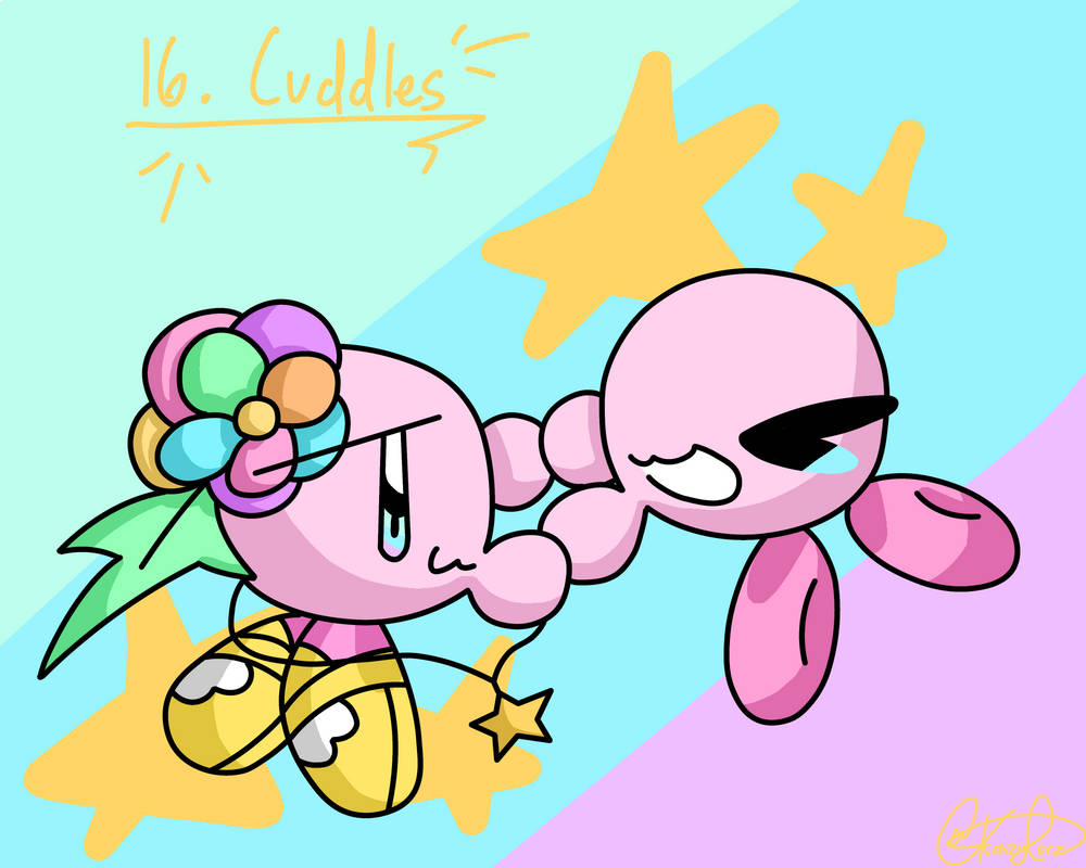 16. cuddles by krazylorz on DeviantArt