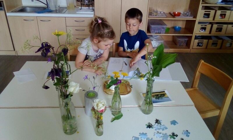  Frühling im Kindergarten Pötting Bildidee 