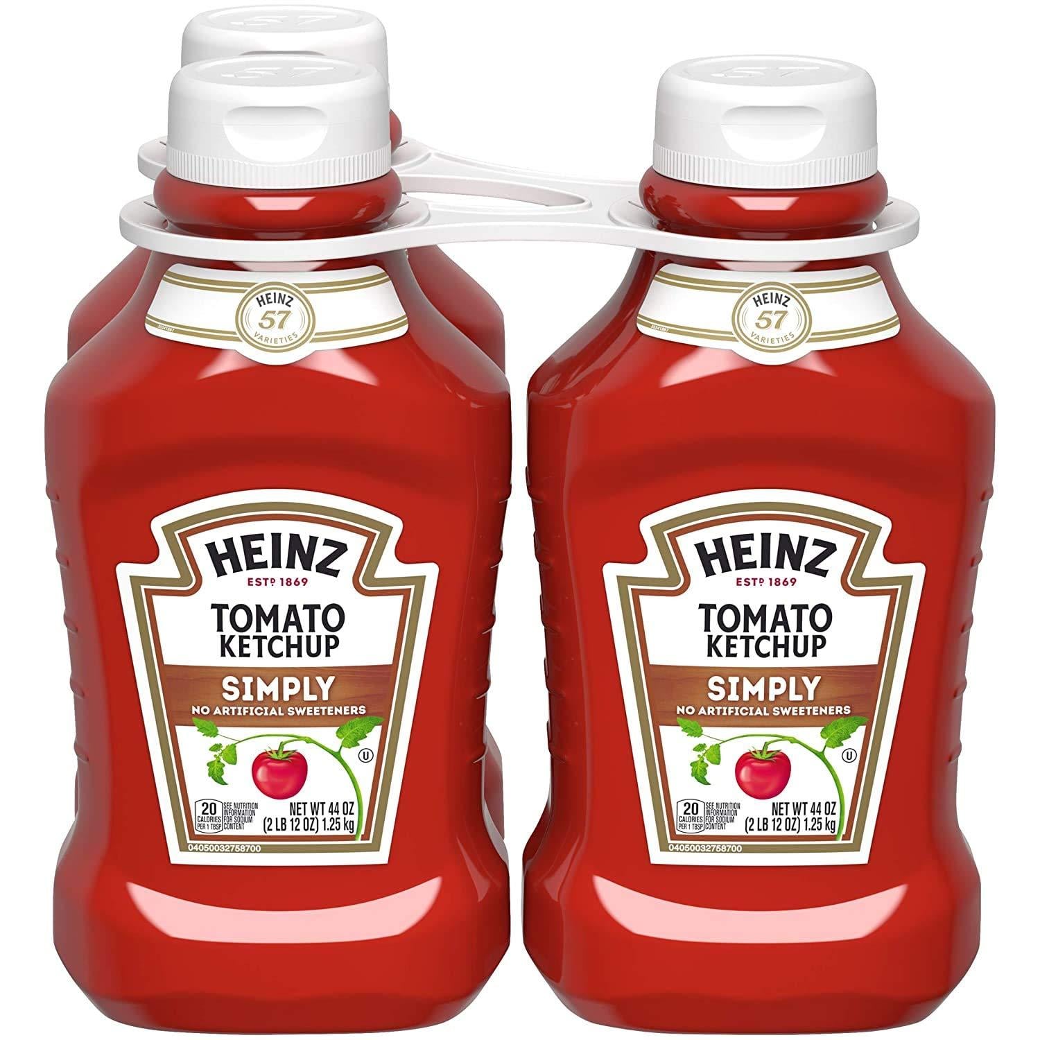 Heinz Simply Heinz Tomato Ketchup - 3 Pack (44 oz each) | Buy Now with