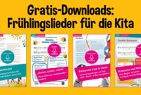 kindergarten lieder frühling