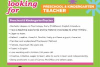 stellen kindergarten stellen kindergarten