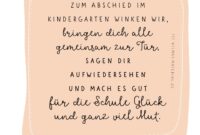 rausschmiss kindergarten spruch