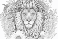 ausmalen löwe ausmalen löwe
