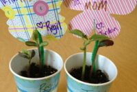 kindergarten basteln muttertag
