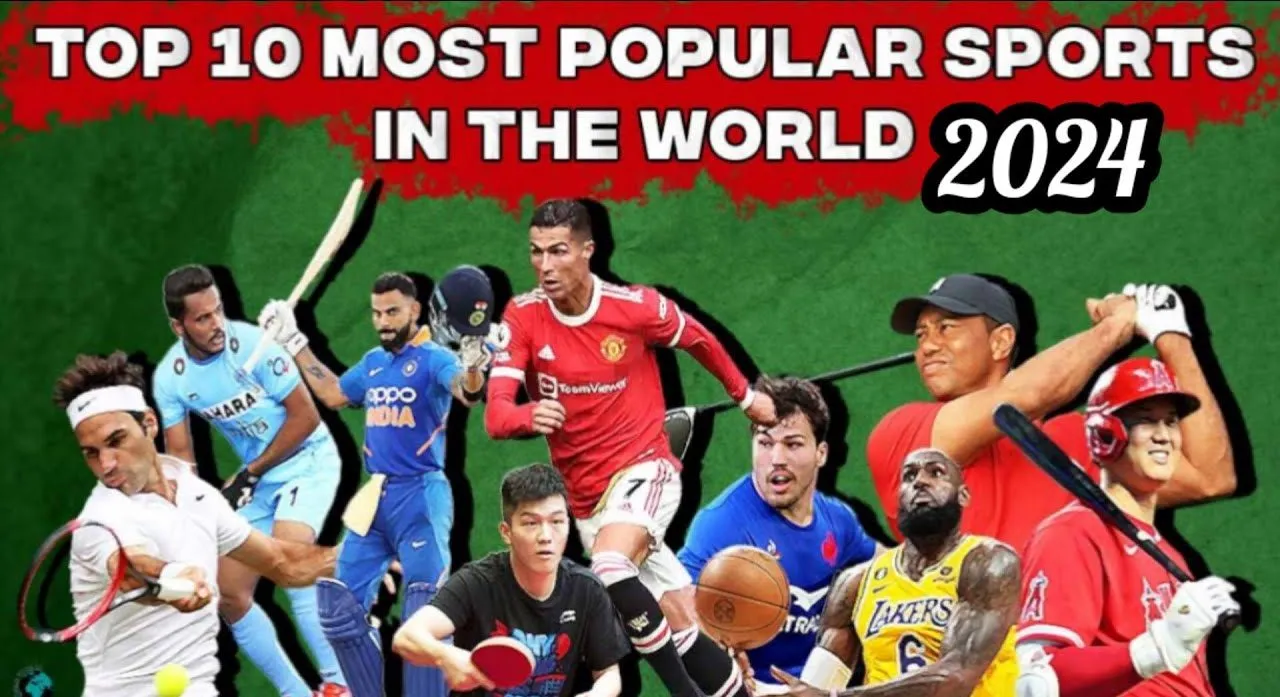 Top 10 Most Popular Sports in the World in 2024: Check Now! - Black
