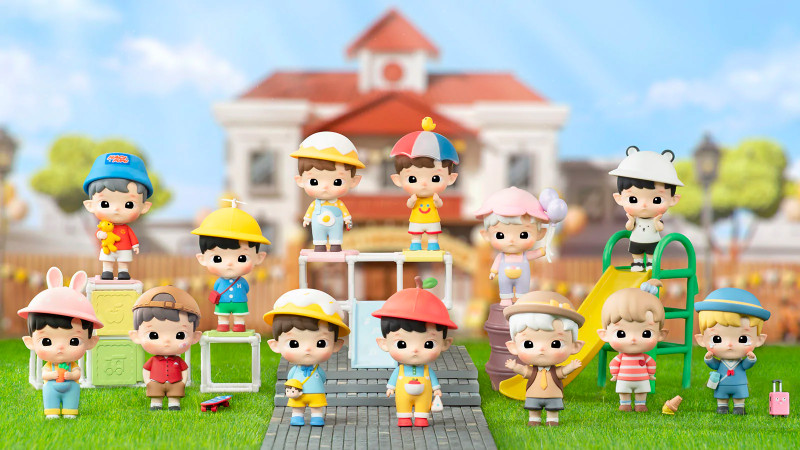  Hacipupu The Kindergarten Day Blind Box - myplasticheart Illustration 