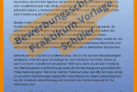 bewerbung praktikum kindergarten 9. klasse vorlage
