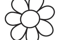 ausmalbild blüte