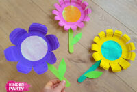 blumen basteln im kindergarten blumen basteln im kindergarten