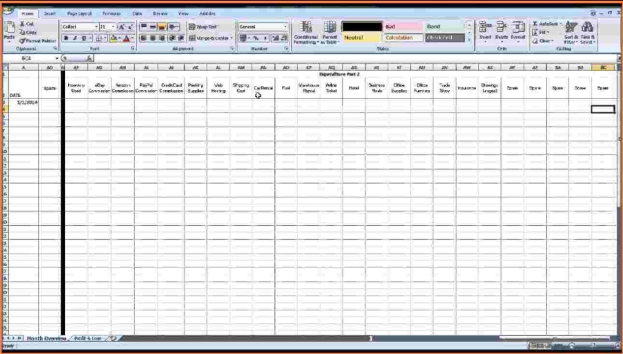 3+ Excel Spreadsheet Sample | Template Business PSD, Excel, Word, PDF