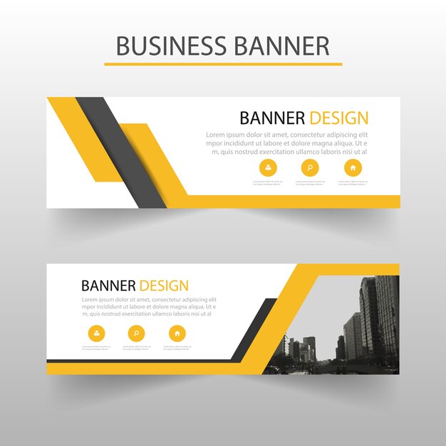 Free Vector | Banner template design