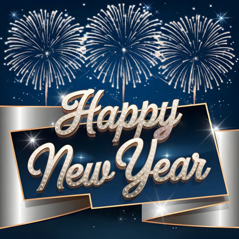  Foto zu Happy New Year , New Year Celebrations, Stock Illustration 