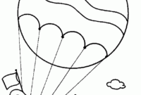 heißluftballon ausmalbilder
