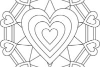 mandala herz zum ausdrucken mandala herz zum ausdrucken