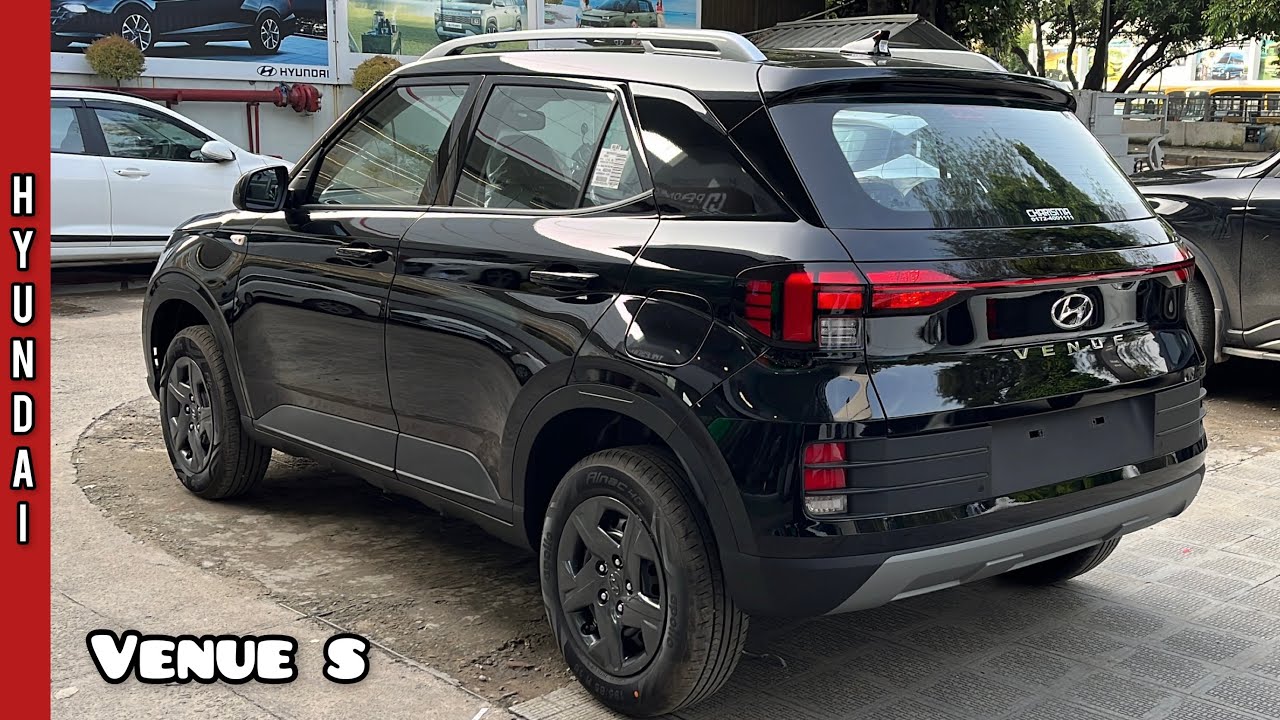 Exter ke price me Venue ๐ฅ New Hyundai Venue S 2023 ๐ Black Colour | Rs