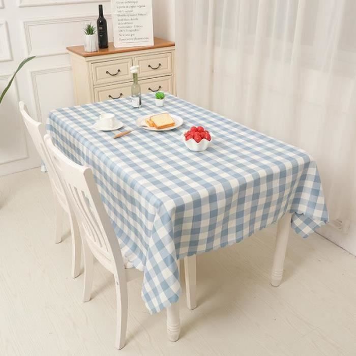 RUMOCOVO® Nappe de Table rectangulaire à carreaux couverture de Table