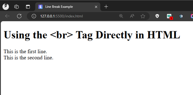 Br Tag Html – Tag Html Exemple – BTMPSP