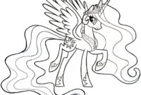 ausmalbild einhorn prinzessin