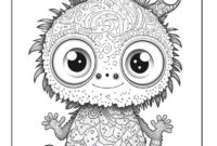 liebe monster ausmalbilder