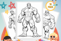 hulk ausmalbilder