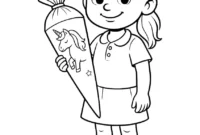 schultüte ausmalbilder