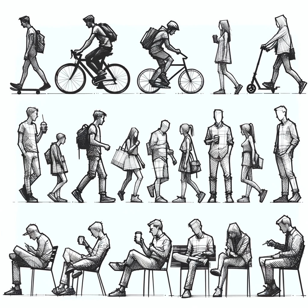  Learn to draw people easy for beginners: 1000+ templates Bildidee 