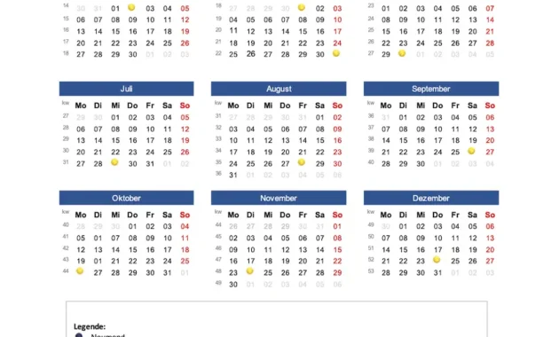 mondkalender 2026 norwegen