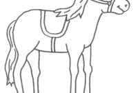pferd bilder zum ausmalen