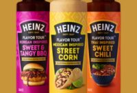 heinz tomato ketchup glass bottle